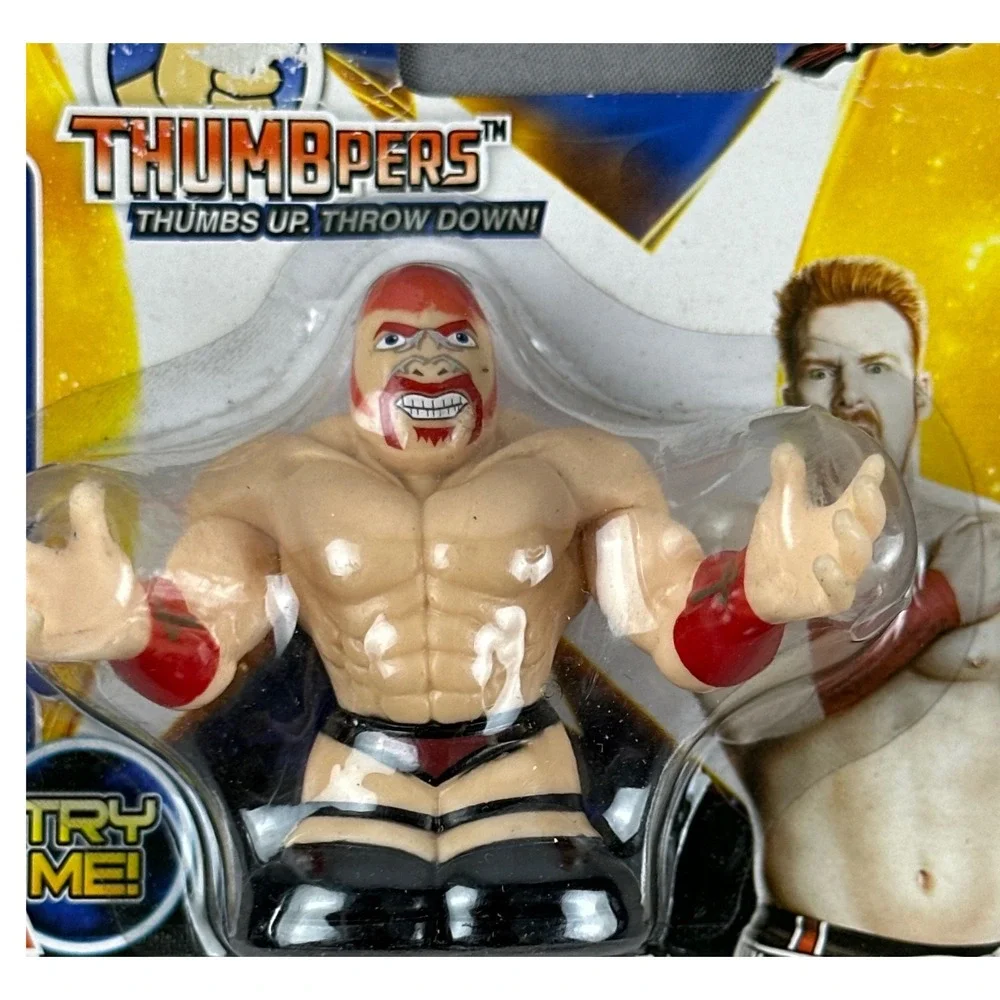 WWE Thumbpers Sheamus thumb‎ wrestler action figure from Series 1 NIB